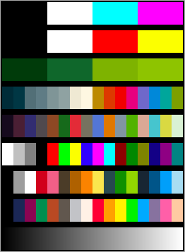 palettes